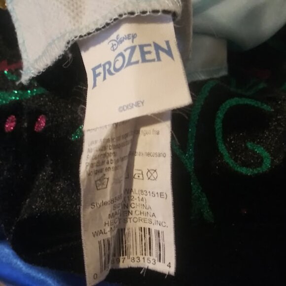 Disney Blue and Black Dress - Picture 11 of 16